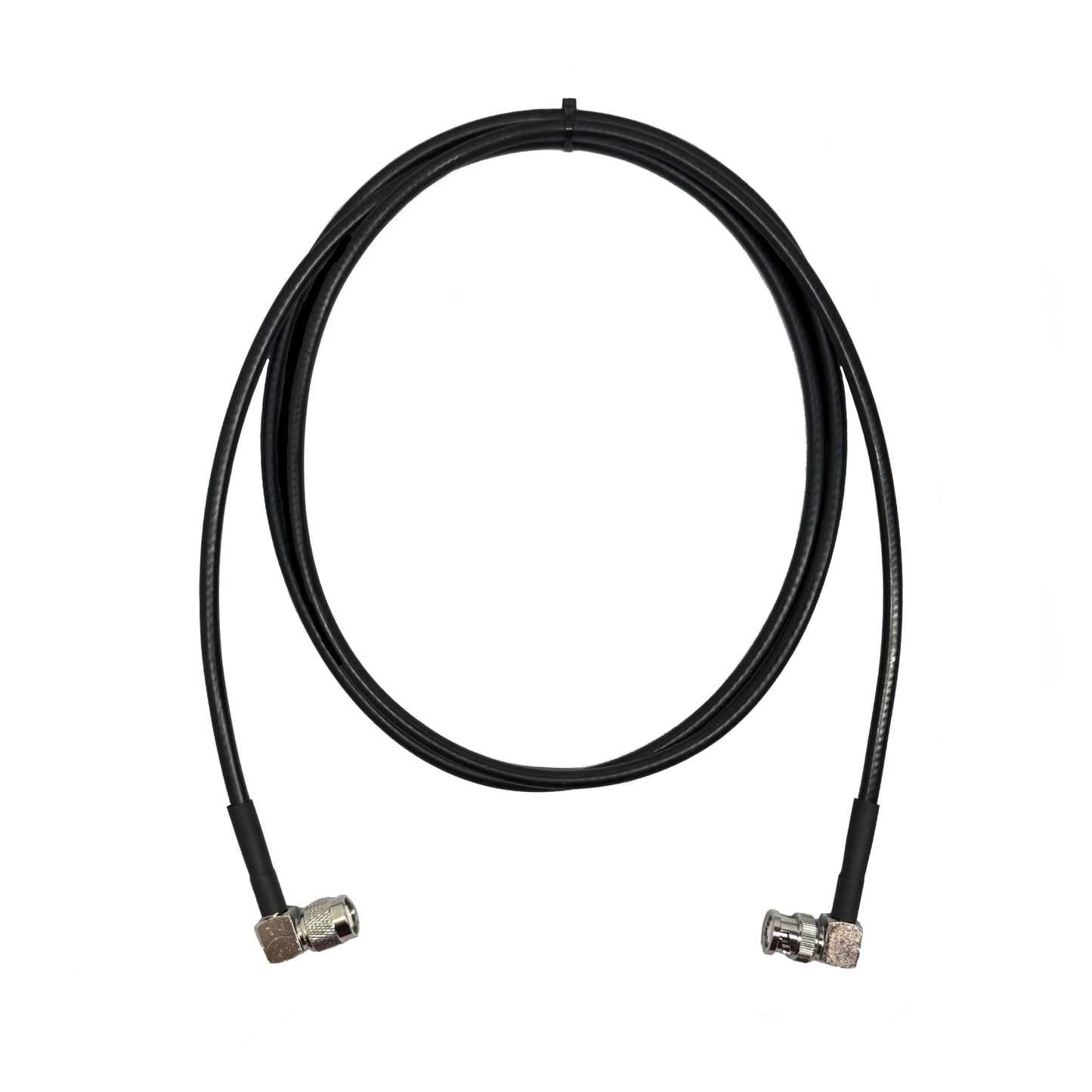 Right Angle BNC Male to TNC Right Angle Male Times Microwave LMR-240 Ultraflex Cables