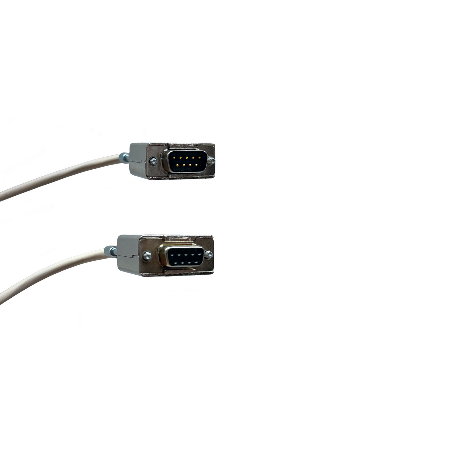 DB9 Male to Female 22 AWG Plenum Jacket Serial Cable - Only Pins 2, 3 and 5 Wired