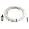 XLR Male to 3.5mm Male Stereo Plenum Installation Grade Cable