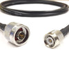 N Male to TNC Male Times Microwave LMR-240 Ultraflex Cables