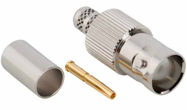 BNC Female crimp connector for RG-59