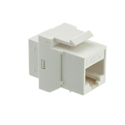 Cat5e Coupler Keystone Jack/Jack White