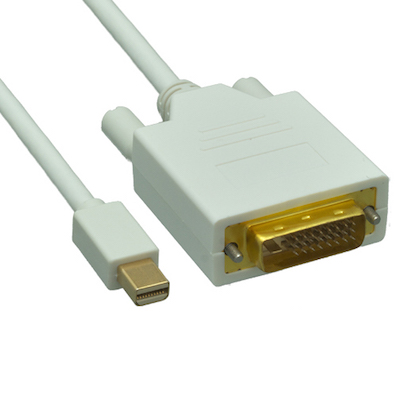 Mini DisplayPort to DVI Video Cable 6ft