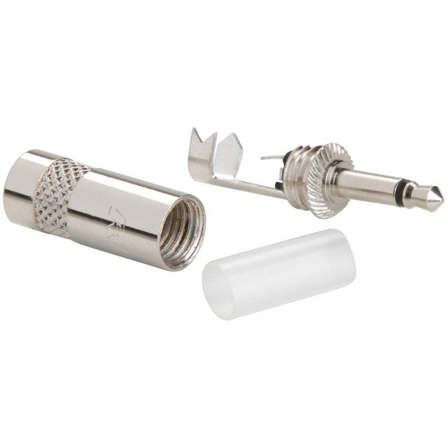 Neutrik Rean NYS226 3.5mm Mono Plug Nickel
