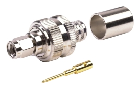 SMA Male, LMR-400, RG8/U, Crimp Connector