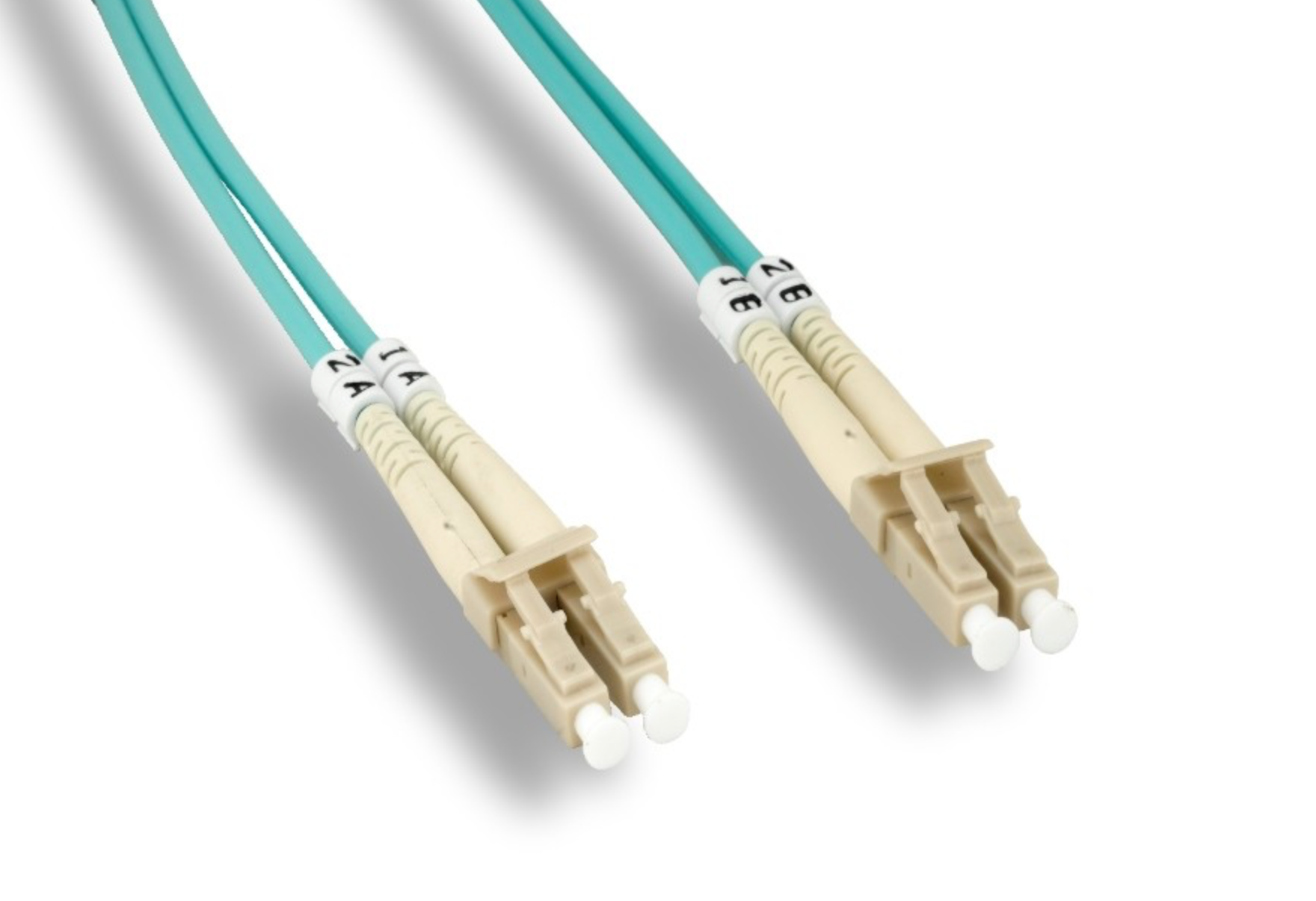 LC to LC Duplex Multimode 10G/40G/100G OM4, 50/125, Fiber Cable