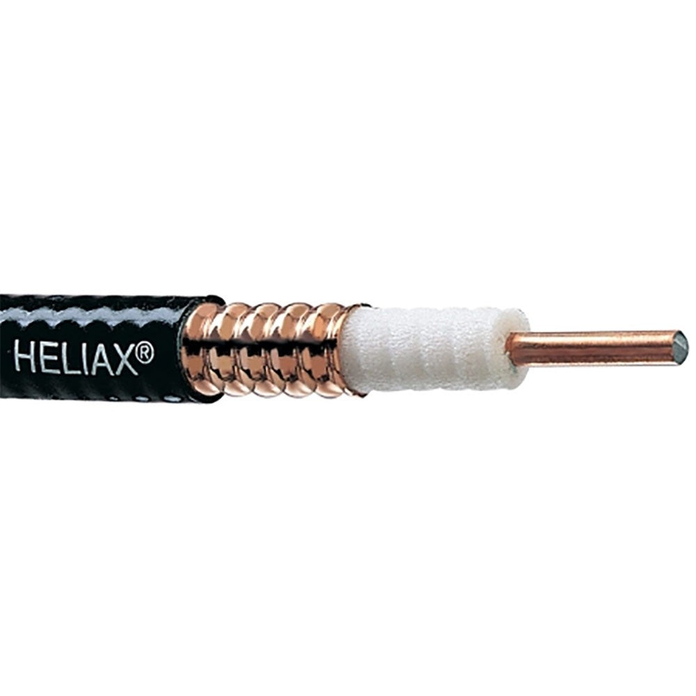 LDF4-50A, HELIAX® Low Density Foam Coaxial Cable, 50 Ohm, Corrugated Copper, 1/2 in