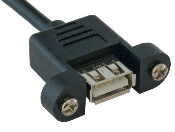 USB 2.0 Type A Male to Type A Female Extension Cable