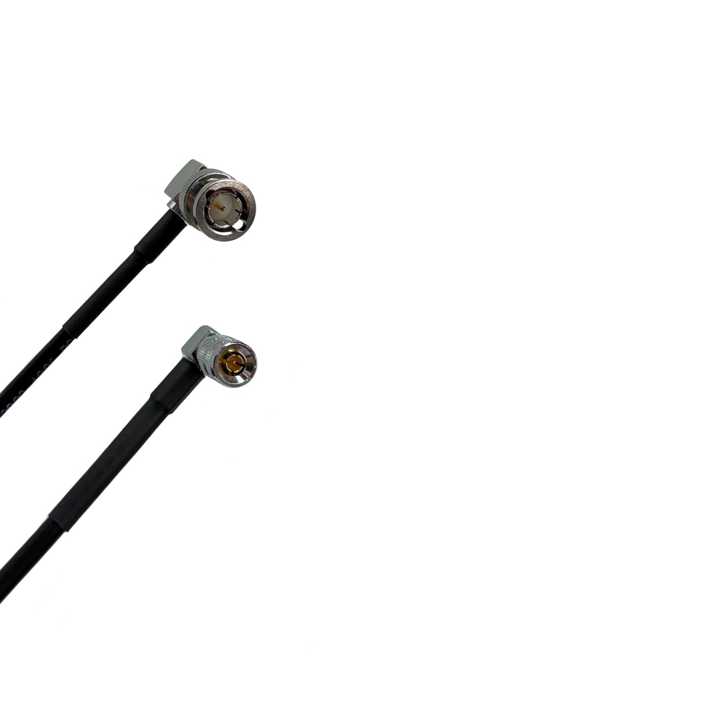 BNC Right Angle to Din 1.0/2.3 Right Angle HD-SDI 3G/6G Video Coaxial Cable