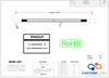 12G Rated Din to Din 1.0/2.3 Male to Male HD-SDI Belden 4855R Video Coaxial Cable