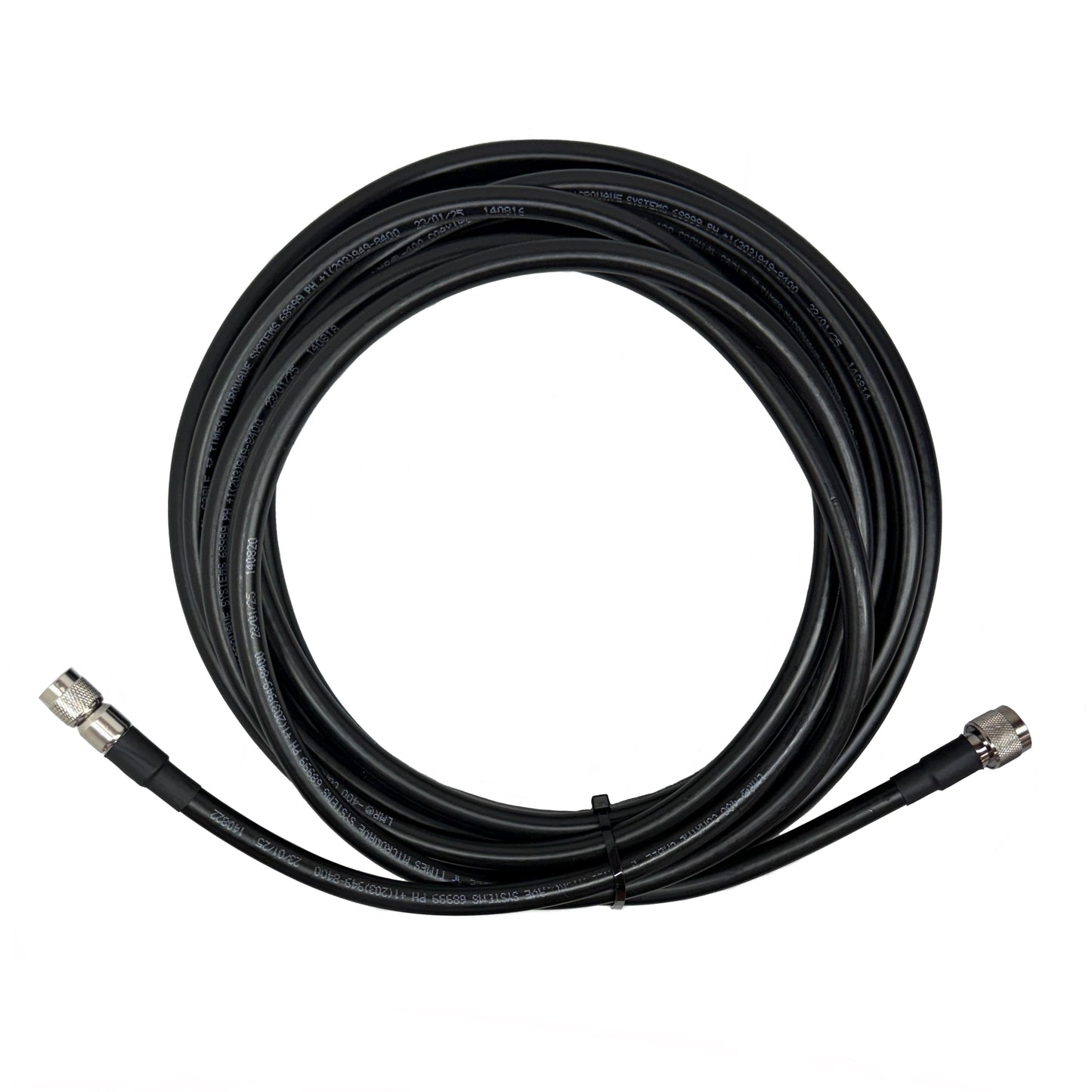 N Male to TNC Male Low Loss LMR 400 Times Microwave 50 Ohm Cable