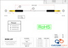 Pro Audio 1/4 inch TRS to 1/4 inch TRS Balanced Cable with Rean NYS228BG