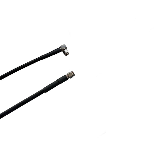 SMA Male to SMA Male Right Angle Times Microwave LMR-240 Ultraflex 50 Ohm Cables