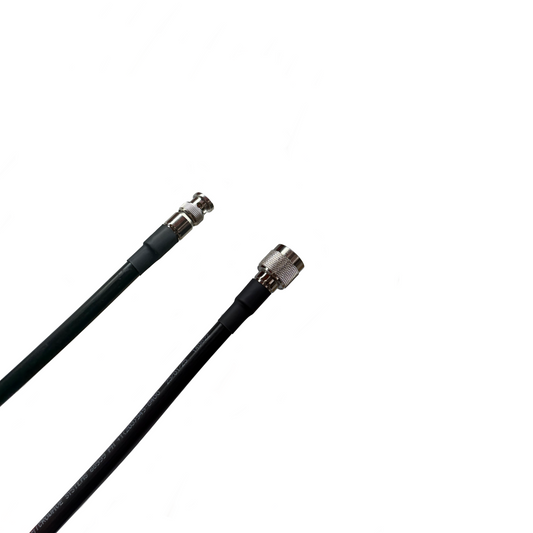 BNC Male to N Male Low Loss LMR 400 Times Microwave 50 Ohm Cable