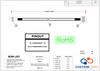 BNC Male to N Male Low Loss LMR 400 Times Microwave 50 Ohm Cable