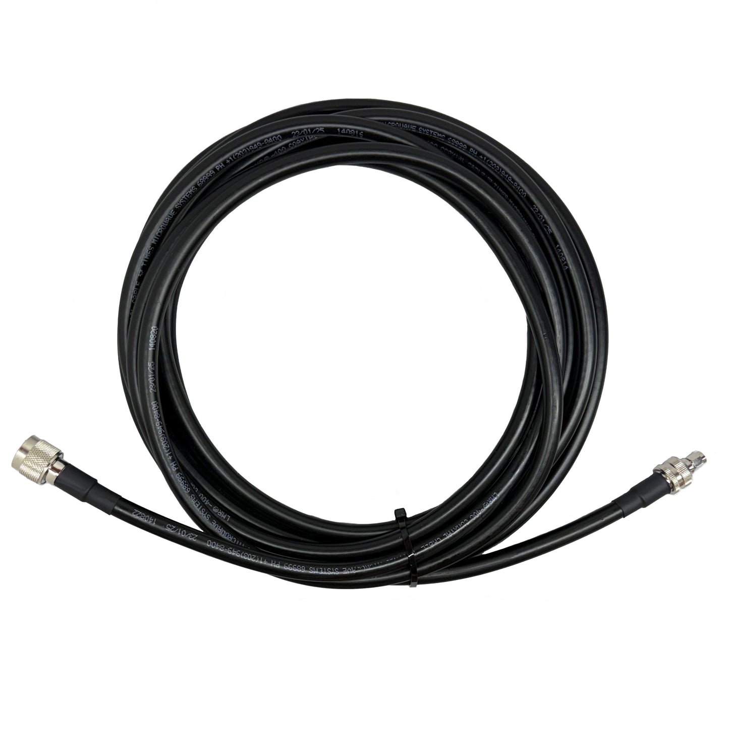 SMA Male to N Male Times Microwave LMR-400 50 Ohm Cable