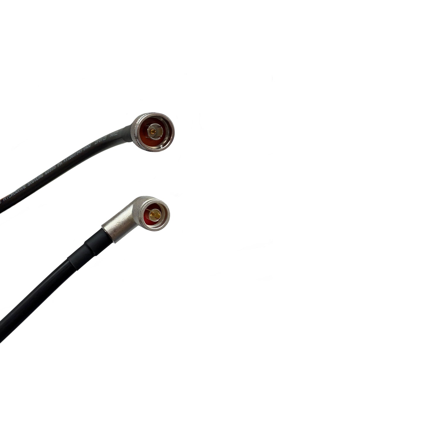 N Male to N Male Right Angle Times Microwave LMR-400 50 Ohm Cable