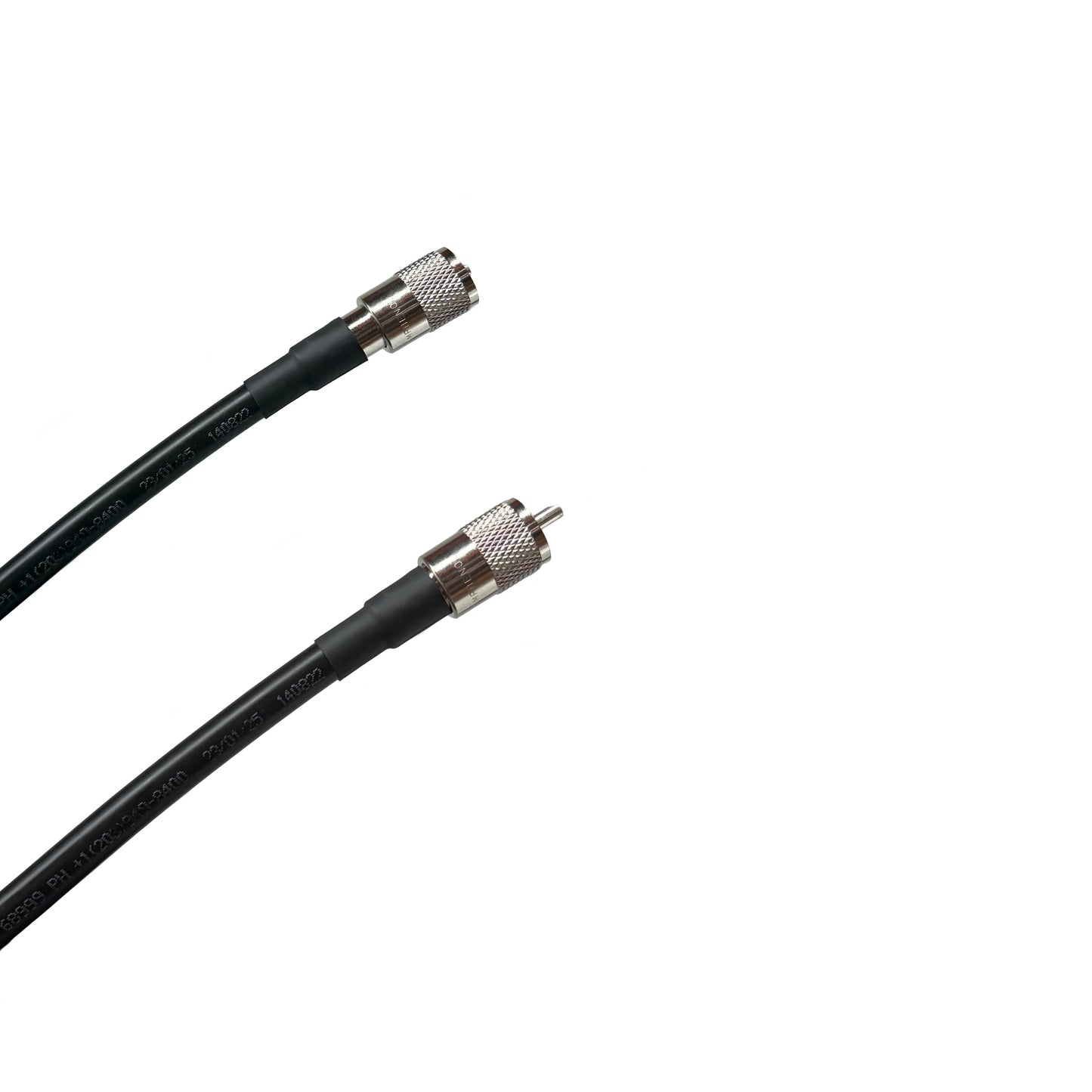 UHF PL259 Male to UHF PL259 Male Low Loss LMR 400 Times Microwave 50 Ohm Cable