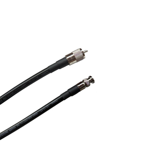 BNC Male to UHF PL259 Male Times Microwave LMR-400 Cable 50 Ohm