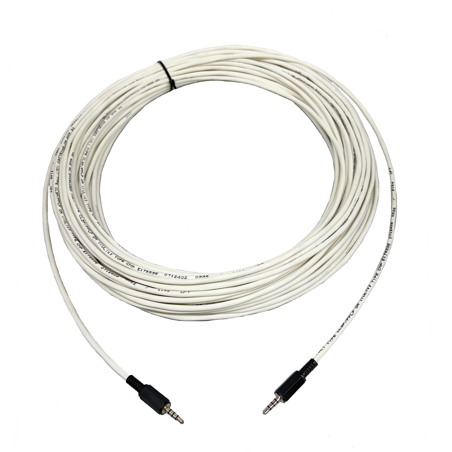 Plenum 3.5mm TRRS Male to Male Cable - Installation Grade