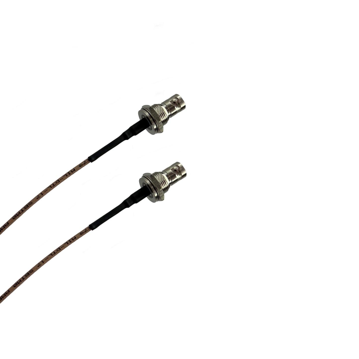 BNC Female Bulkhead to BNC Female Bulkhead RG179 Cable 75 Ohm