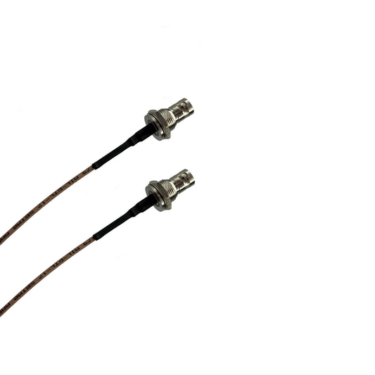 BNC Female Bulkhead to BNC Female Bulkhead RG179 Cable 75 Ohm