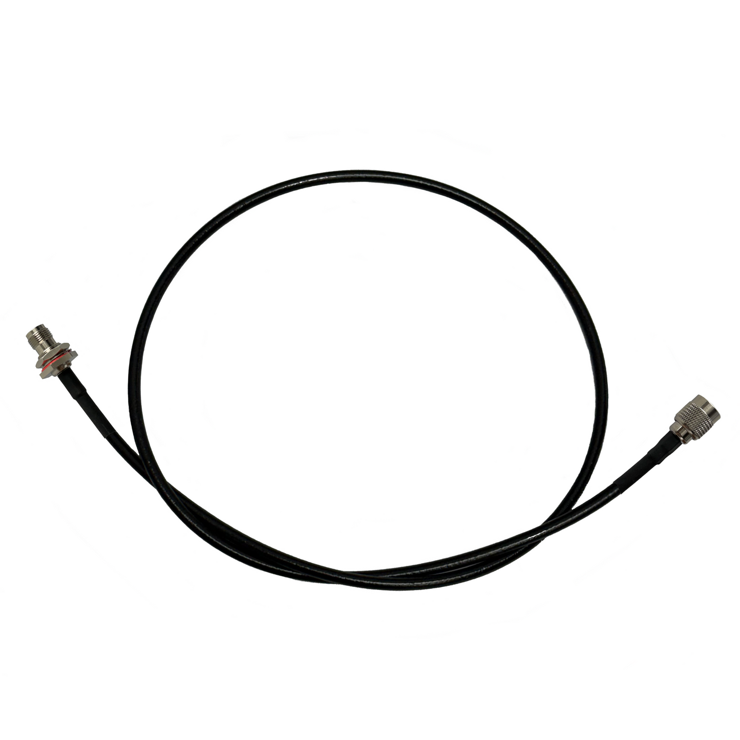 TNC Reverse Polarity Male to TNC Reverse Polarity Female Bulkhead LMR-195 Cable