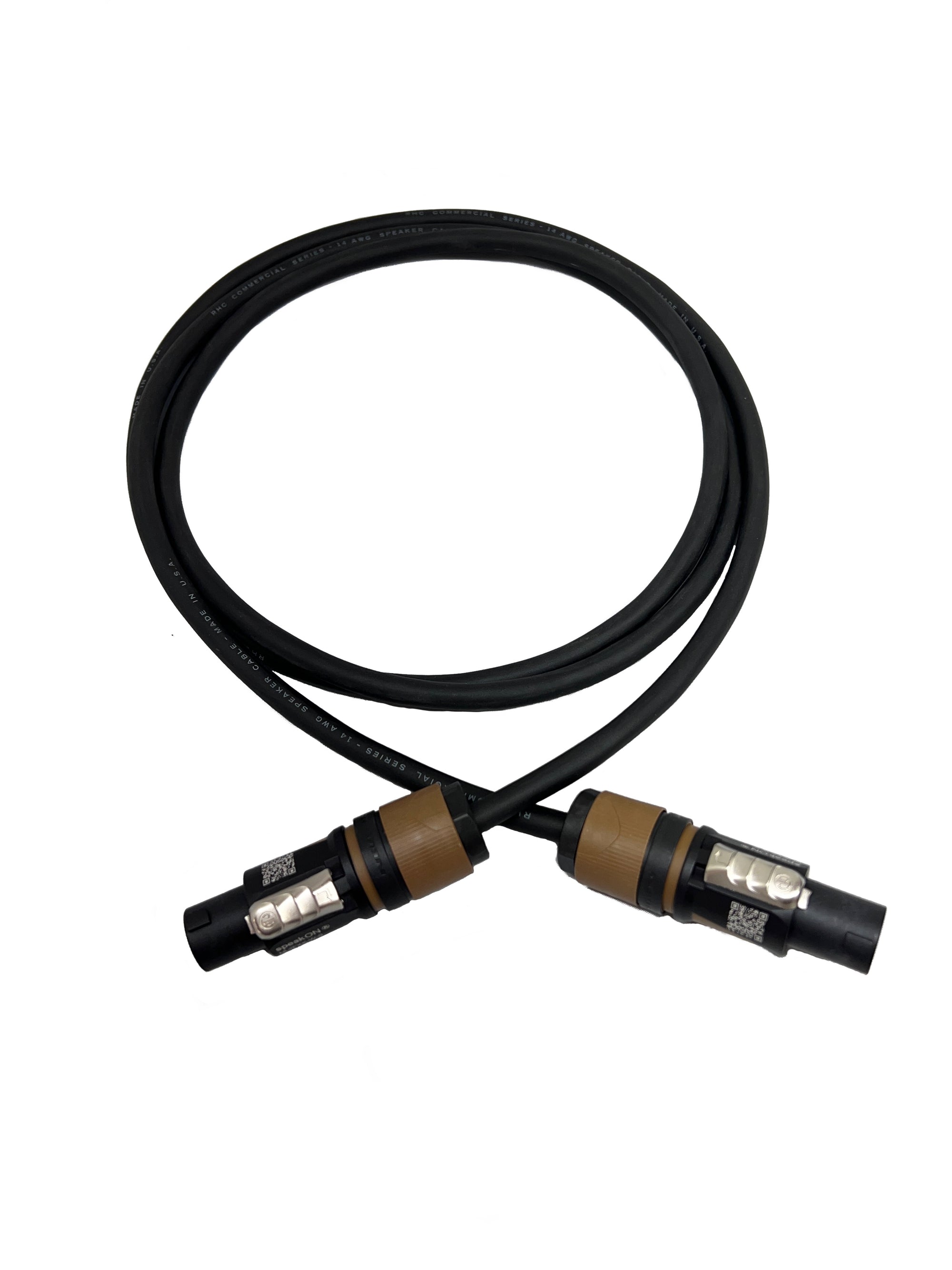 Speakon NL2FXX-W-S Professional Speaker Cable 14 AWG 2 Conductor ...