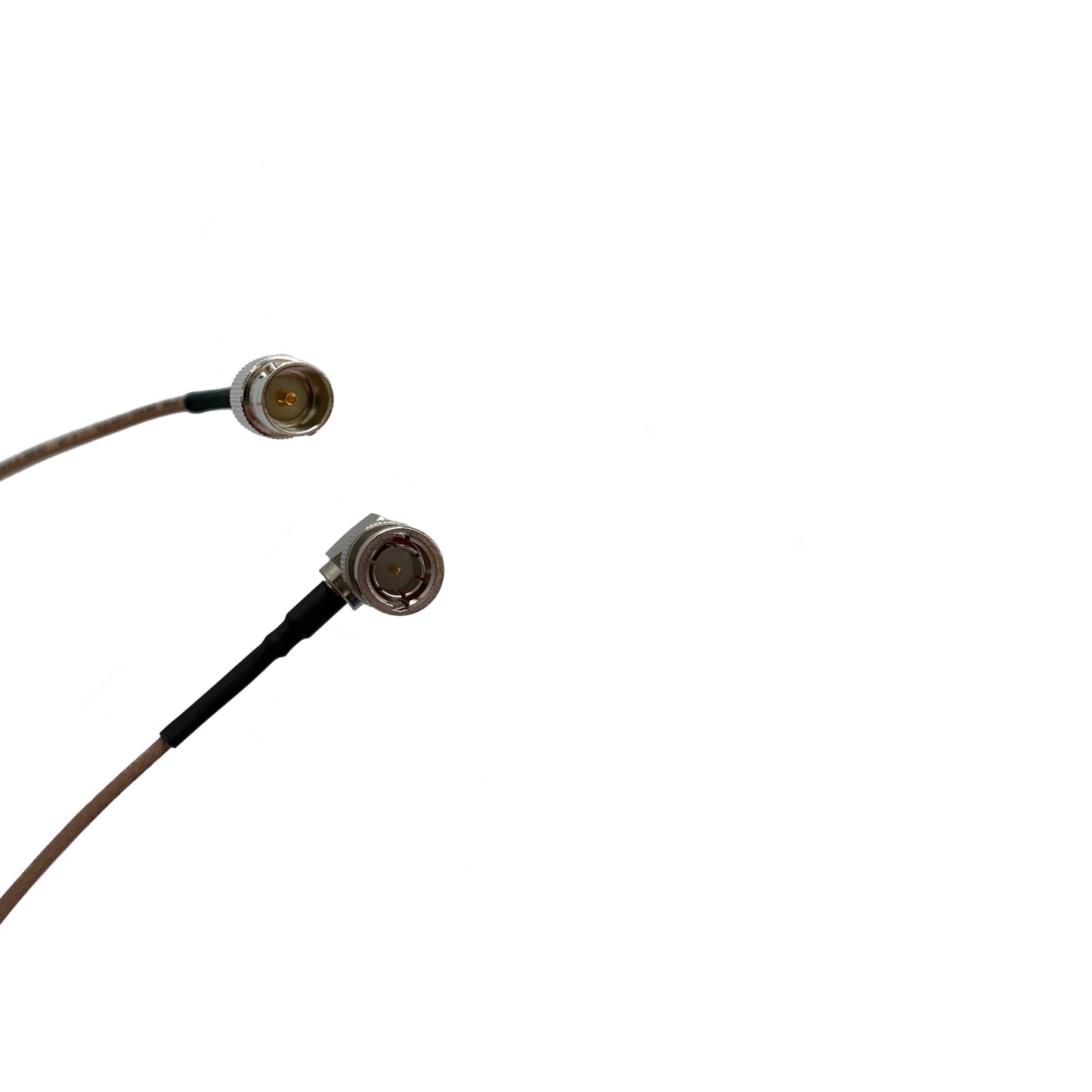 BNC Right Angle Male to BNC Female RG179 Adapter Cable 75 Ohm