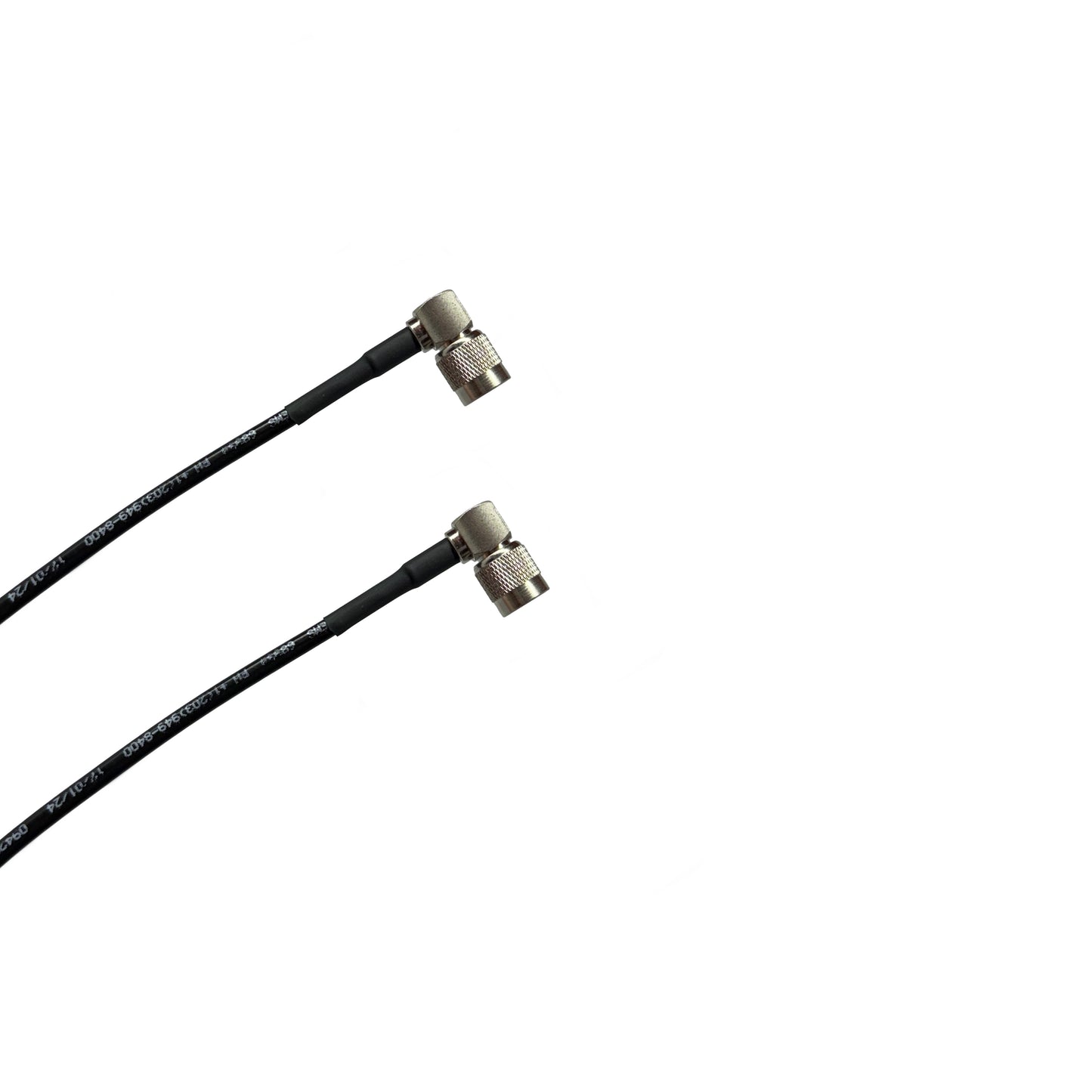 TNC Male Right Angle to TNC Male Right Angle LMR-195 Times Microwave Cable