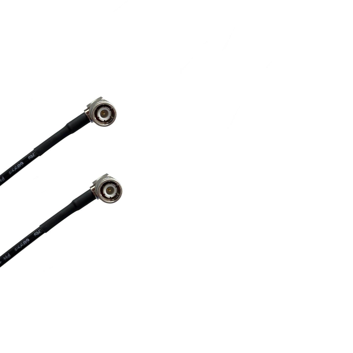 TNC Male Right Angle to TNC Male Right Angle LMR-195 Times Microwave Cable