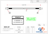 HD-SDI BNC to BNC 3G/6G Belden 1505A Cable with Canare BCP-B4F Connectors