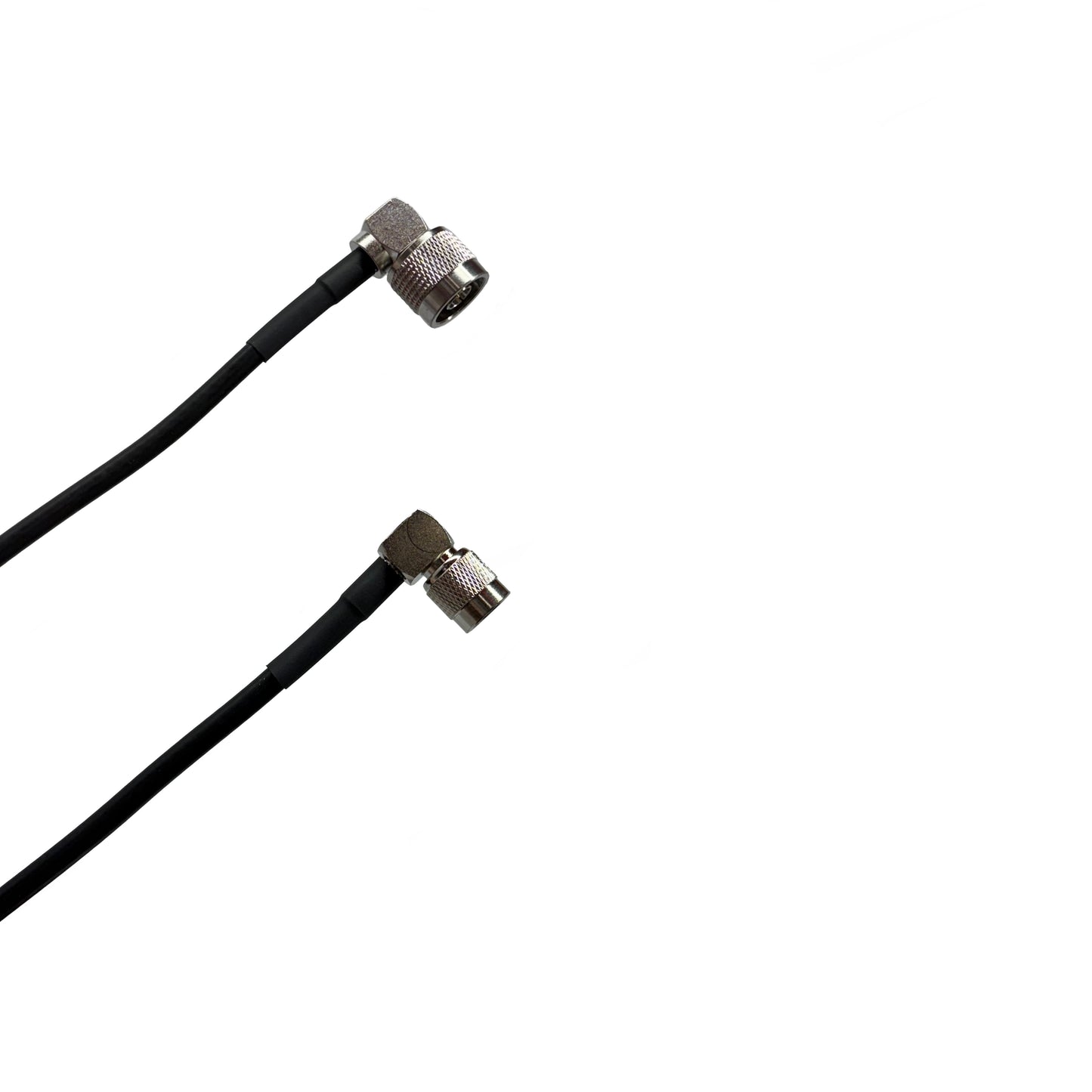 N Male Right Angle to TNC Male Right Angle LMR-240 Ultraflex Times Microwave Cables
