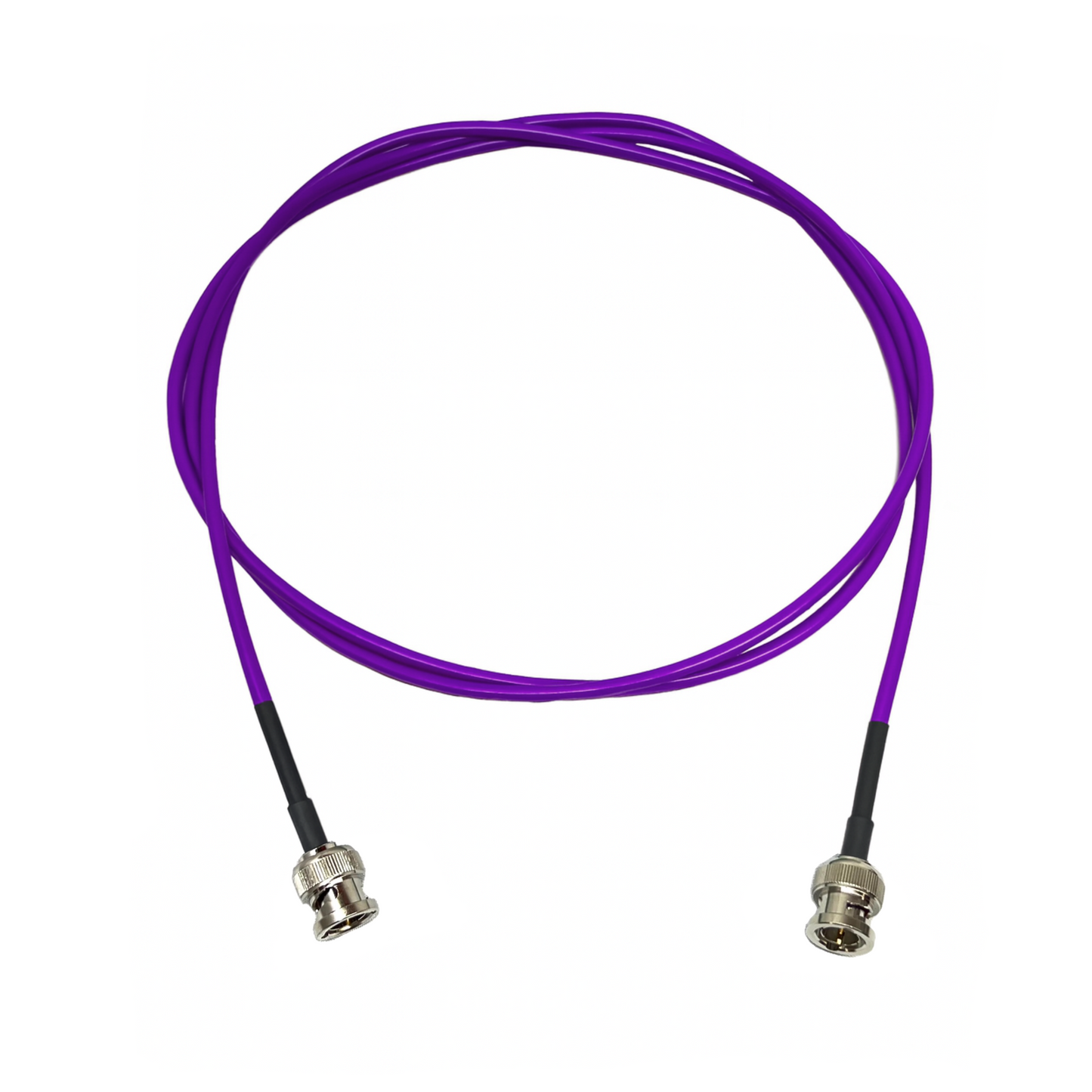 12G Rated HD-SDI BNC Cable with Belden 4855R Mini RG59 - 23 AWG - 4K UHD