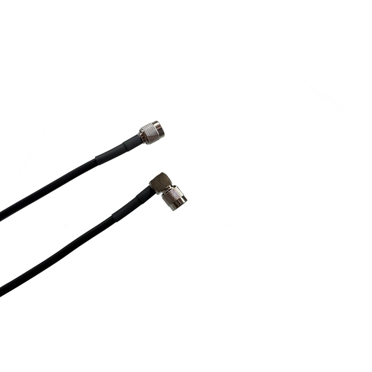 TNC Male to TNC Male Right Angle Times Microwave LMR-240 Ultraflex Antenna Cables