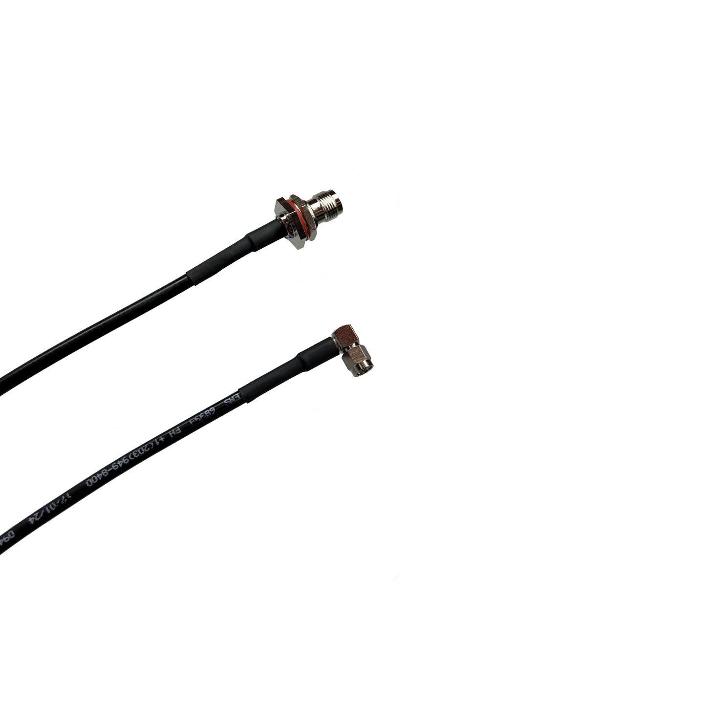 SMA Male Right Angle to TNC Female Bulkhead LMR-195 Extension Cable