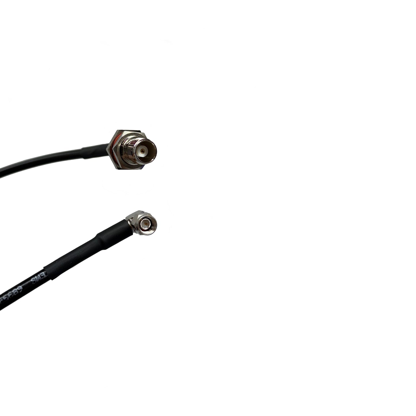 SMA Male Right Angle to TNC Female Bulkhead LMR-195 Extension Cable