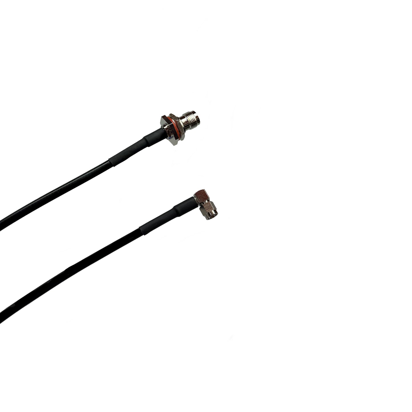 SMA Male Right Angle to TNC Female Bulkhead RG58 Cables