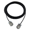 DB9 Male to Female 22 AWG Plenum Jacket Serial Cable - Only Pins 2, 3 and 5 Wired