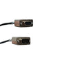 DB9 Male to Female 22 AWG Plenum Jacket Serial Cable - Only Pins 2, 3 and 5 Wired