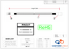 12G Rated HDBNC (Micro BNC) to Din 1.0/2.3 Video Coaxial Cable