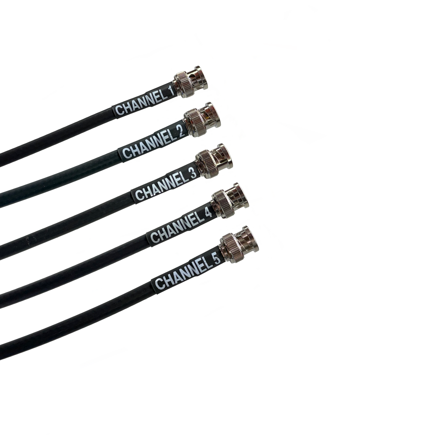 5 Channel BNC SDI - 6G Rated Belden 1694A RG6 - Flex Sleeve Snake Cables