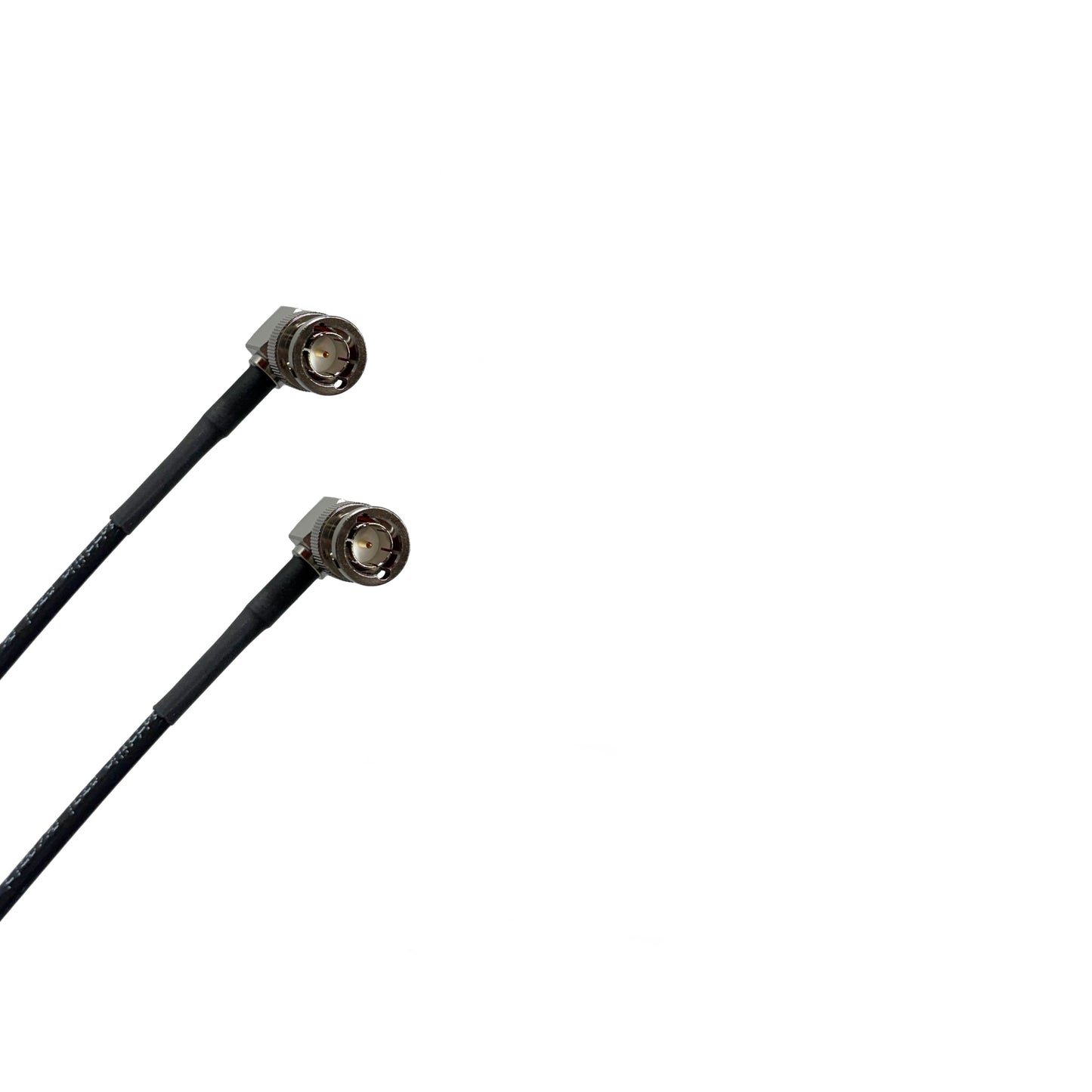 BNC Right Angle Male to BNC Right Angle Male HD-SDI 12G 4855R Belden Video Cable