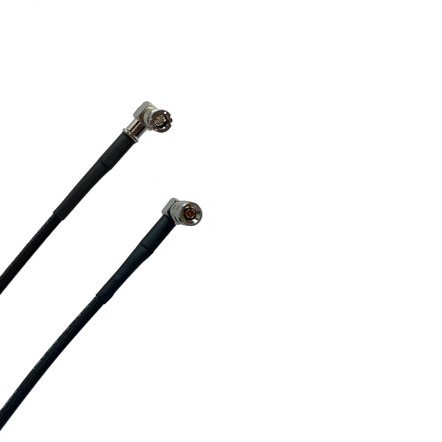 HDBNC (Micro BNC) Right Angle to Din 1.0/2.3 Right Angle 4855R 12G Cables