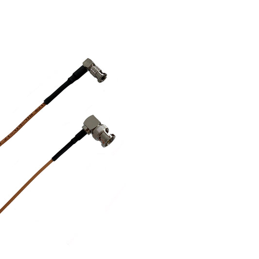 Mini BNC Right Angle Male to HD BNC Right Angle Male HD SDI RG179 75 Ohm