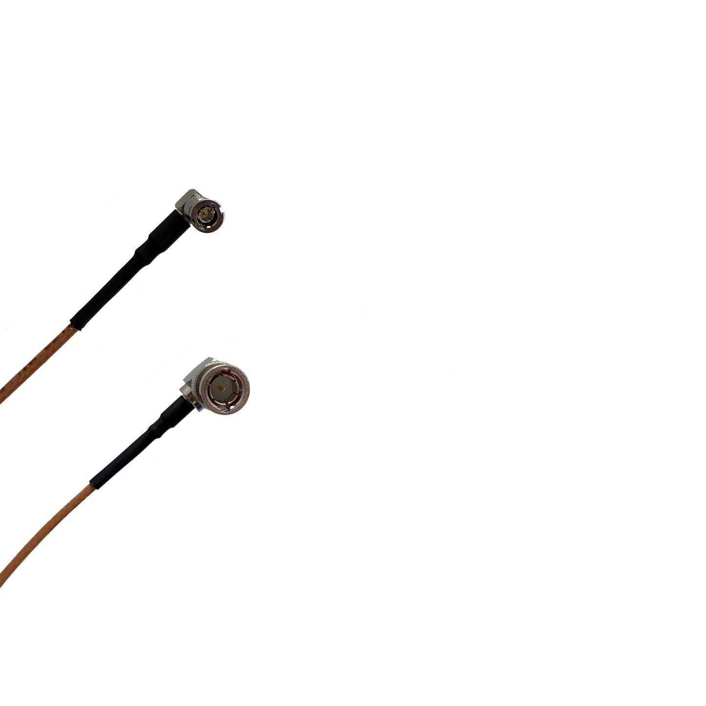 Mini BNC Right Angle Male to HD BNC Right Angle Male HD SDI RG179 75 Ohm