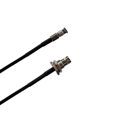 12G Rated BNC Female Bulkhead to HD Micro BNC Belden 4855R HD-SDI Video Adapter Cables