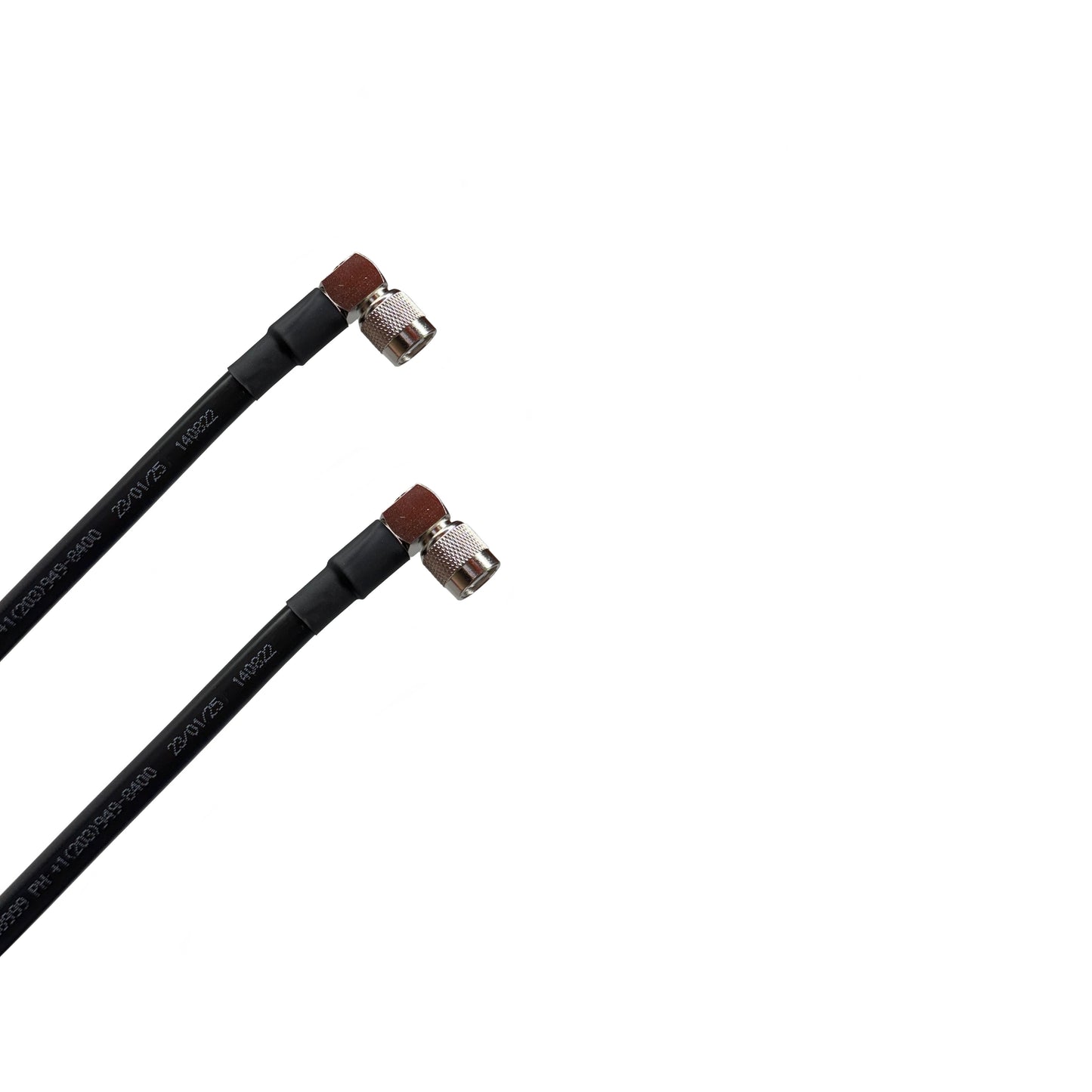 TNC Male Right Angle to TNC Male Right Angle Times Microwave LMR-400 Cable 50 Ohm