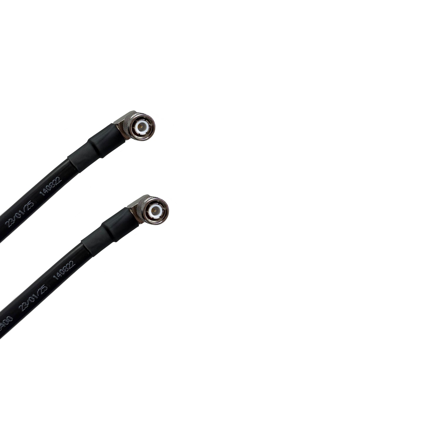 TNC Male Right Angle to TNC Male Right Angle Times Microwave LMR-400 Cable 50 Ohm