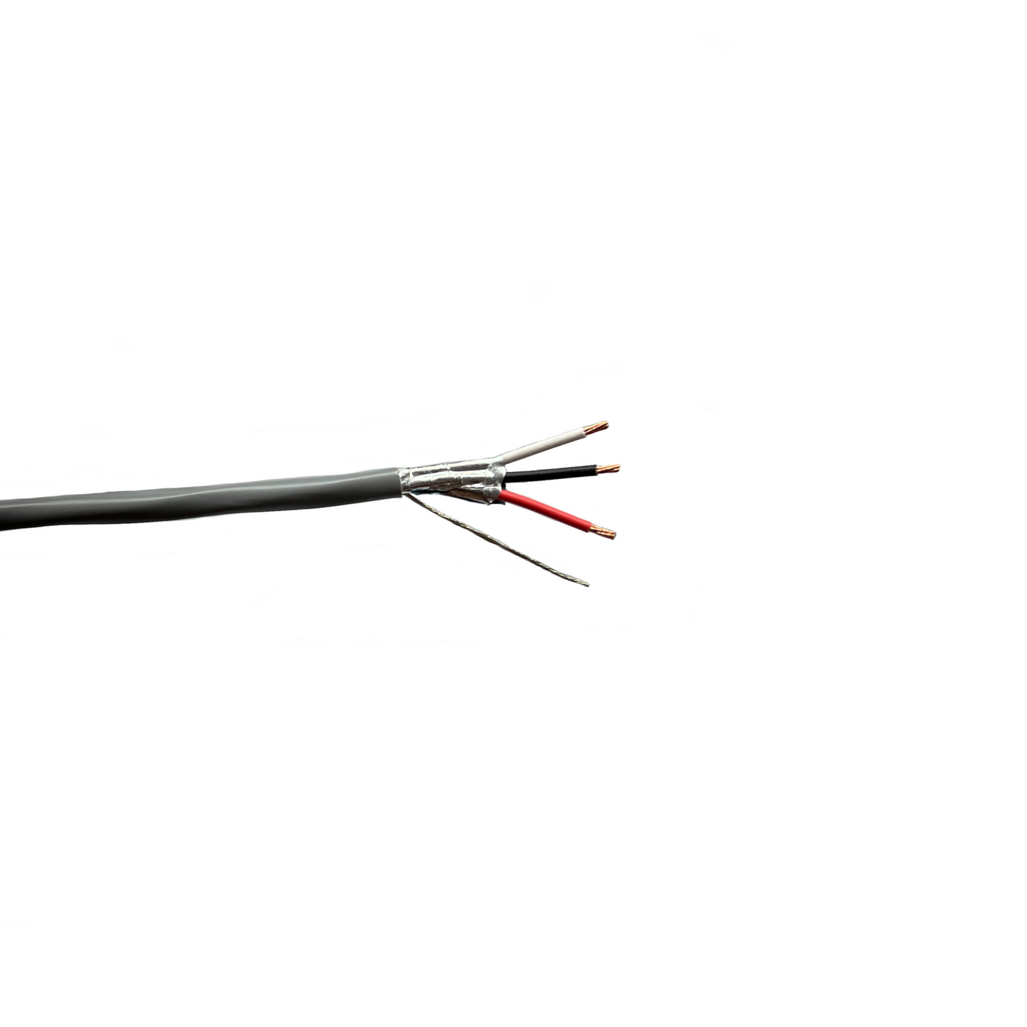 18 AWG 3 Conductor Stranded Shielded PVC Cable